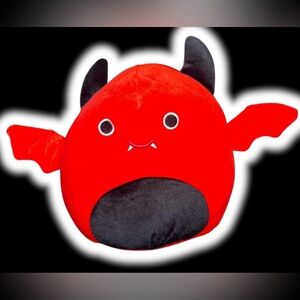 Red and Black Playful New Soft Bat Stuffed Animal Plush